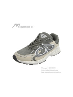 DIOR B30 Sneakers Olive 3SN279ZLY H661 – Luxury Unisex Designer Shoes for Men & Women