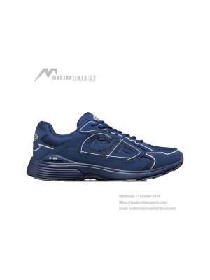 DIOR B30 Sneakers Donkerblauw 3SN279ZRD-H520 | Luxury Unisex Shoes