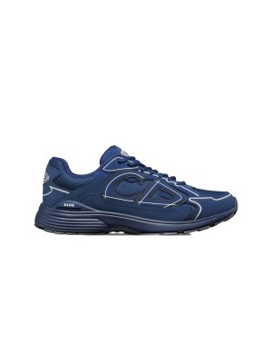 DIOR B30 Sneakers Donkerblauw 3SN279ZRD-H520 | Luxury Unisex Shoes