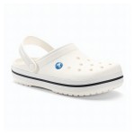 Crocs Beach Unisex White Sandals 11016-100 – Lightweight and Slip-Resistant Beach Shoes