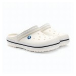 Crocs Beach Unisex White Sandals 11016-100 – Lightweight and Slip-Resistant Beach Shoes