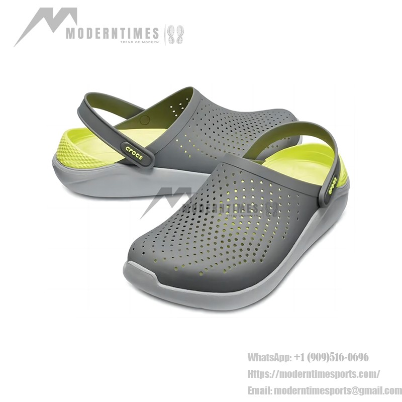 Crocs LiteRide Clog 'Slate Grey Light Grey' 204592-0DV – Ultra-Lightweight and Comfortable Slate Grey Clogs