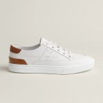 Hermès Deep Leder Sneaker H231888ZH1W440 weiße Low-Top Unisex Luxusschuhe