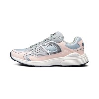 DIOR B30 Sneakers Grey Light Pink 3SN279ZRA H840 | Luxury Unisex Shoes