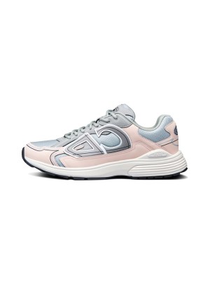 DIOR B30 Sneakers Grey Light Pink 3SN279ZRA H840 | Luxury Unisex Shoes