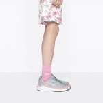 DIOR B30 3SN279ZRA H840 Grey Light Pink – Luxury Unisex Sneakers DIOR B30 Grey Light Pink Sneakers Front View – Model 3SN279ZRA H840