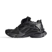 Balenciaga Men’s Runner Sneaker - Sleek All-Black Design with Premium Comfort for Urban Street Style