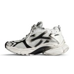 Balenciaga Men's Runner Gradient Sneaker - Black & White Design for Street Style