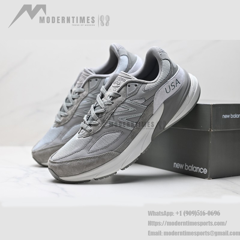 New Balance x WTAPS 990v6 M990WT6 – Premium Suede and Mesh Sneakers with USA Branding New Balance x WTAPS 990v6 Made in USA Grey White M990WT6 – Premium Suede & Mesh Sneakers for Comfort and Style