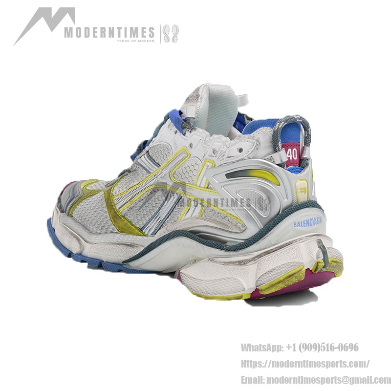 Balenciaga Runner Kith Four.Color 7.0 - Mehrfarbige Sneaker mit Mutigem Design und Premium-Komfort