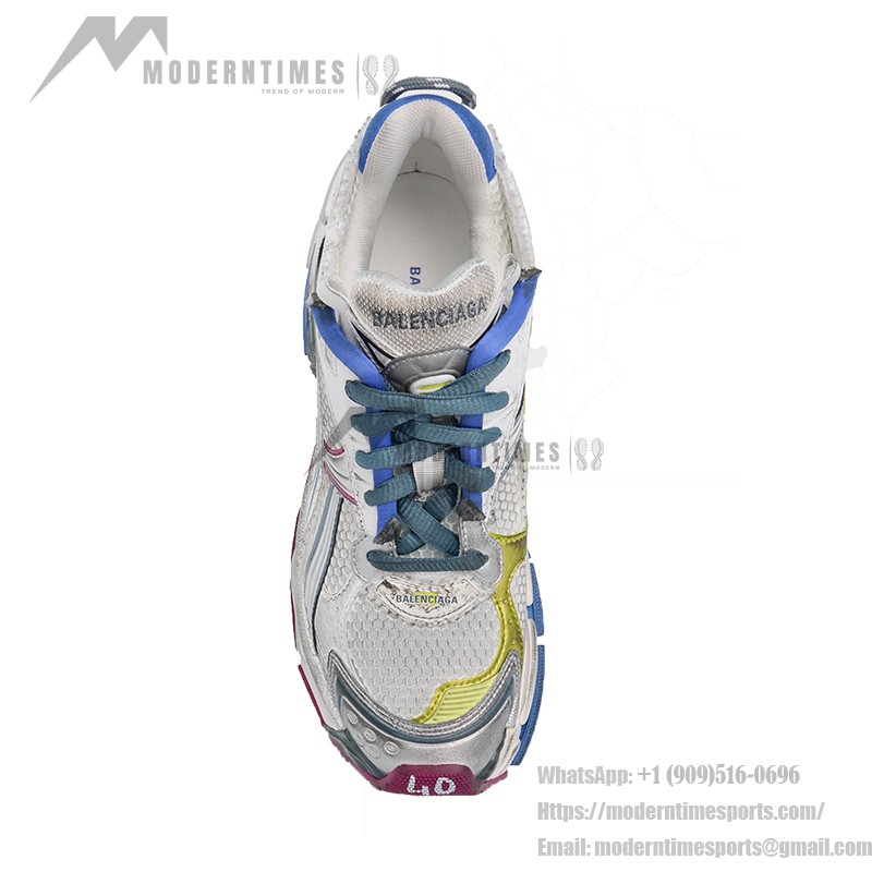 Balenciaga Runner Kith Four.Color 7.0 - Mehrfarbige Sneaker mit Mutigem Design und Premium-Komfort