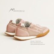 HERMES Jet Sneakers H242153ZVCG360 Rose Cancan Rose Aquarelle – Women’s Luxury Pink Designer Sneakers