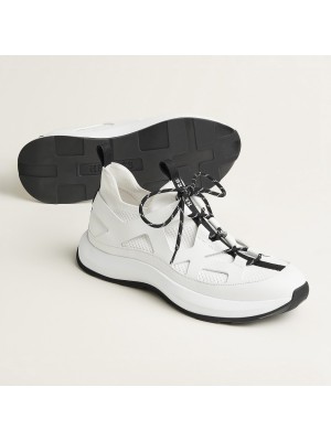 HERMES Katana Sneakers H251981ZH90395 White – Men’s Luxury Designer Sport Sneakers with Lightweight Cushioning