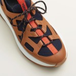 HERMES Katana Marine Naturel men luxury sport sneakers side view