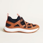 HERMES Katana Marine Naturel men luxury sport sneakers side view