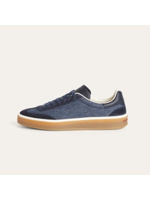 Loro Piana Tennis Walk Sneaker FAO3340-W13K Women's Loafer Shoes Surge Blue