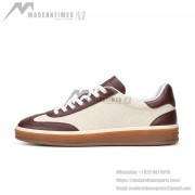 Loro Piana Tennis Walk Sneaker Chocolate Brown – Quiet Luxury Low Top Casual Shoes for Men