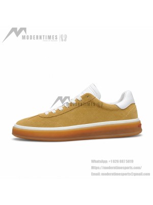 Loro Piana Tennis Walk Sneaker キャメルタン スエード コーヒーカラーガムソール