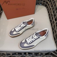 Loro Piana Tennis Walk Sneaker Light Grey – Minimal Luxury Low Top Casual Shoes for Men