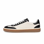 Loro Piana Tennis Walk Sneaker Navy White low top luxury casual shoes with gum sole