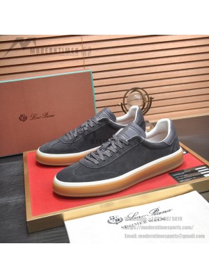 Loro Piana Tennis Walk Sneaker オブシディアングレー スエード FAN8505_M0WF