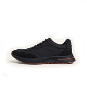 Loro Piana Week End Walk Sneaker Black FAQ2222_8000 – Storm System Microfiber Casual Shoes for Men