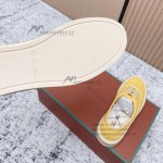 Loro Piana Nantucket Walk Sneaker FAR1445 20I8 Minty Lemon luxury canvas resort sneakers