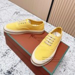 Loro Piana Nantucket Walk Sneaker FAR1445 20I8 Minty Lemon luxury canvas resort sneakers
