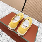 Loro Piana Nantucket Walk Sneaker FAR1445 20I8 Minty Lemon luxury canvas resort sneakers