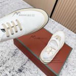 Loro Piana Nantucket Walk Sneaker FAR1445 A018 Natural White luxury summer canvas sneakers