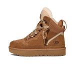 UGG Damen Highmel Sneaker Kastanie 1145390 - Stilvolle Wildleder-Sneaker