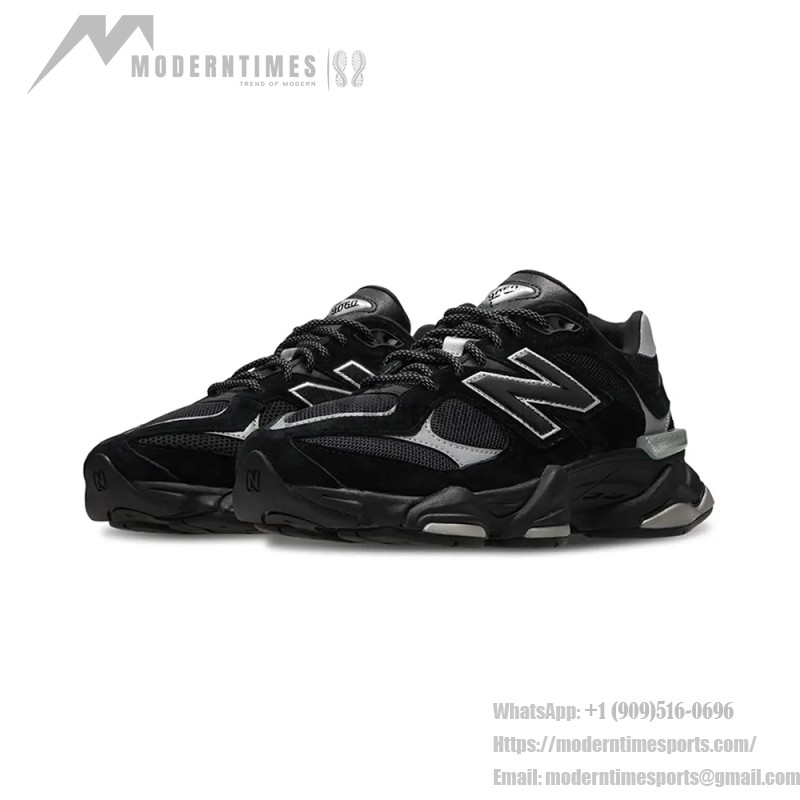 New Balance 9060 U9060FOS Black Reflective 유니섹스 스니커즈 ABZORB 쿠션