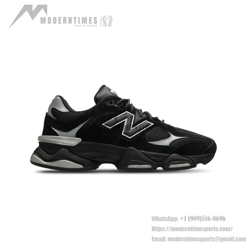 New Balance 9060 U9060FOS Black Reflective 유니섹스 스니커즈 ABZORB 쿠션