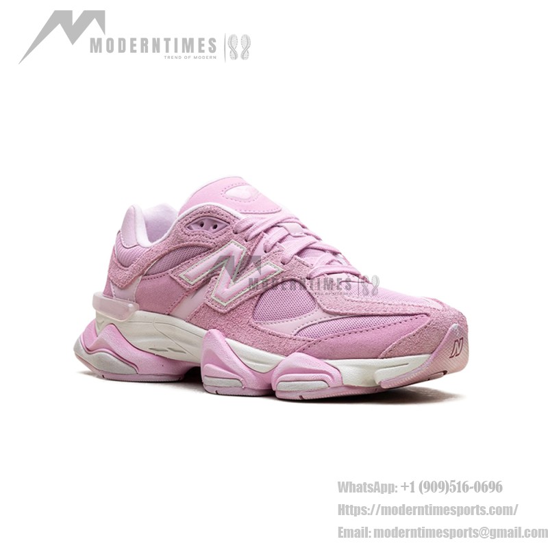 New Balance 9060 Pink Overdye U9060APP soft pink retro futuristic sneakers
