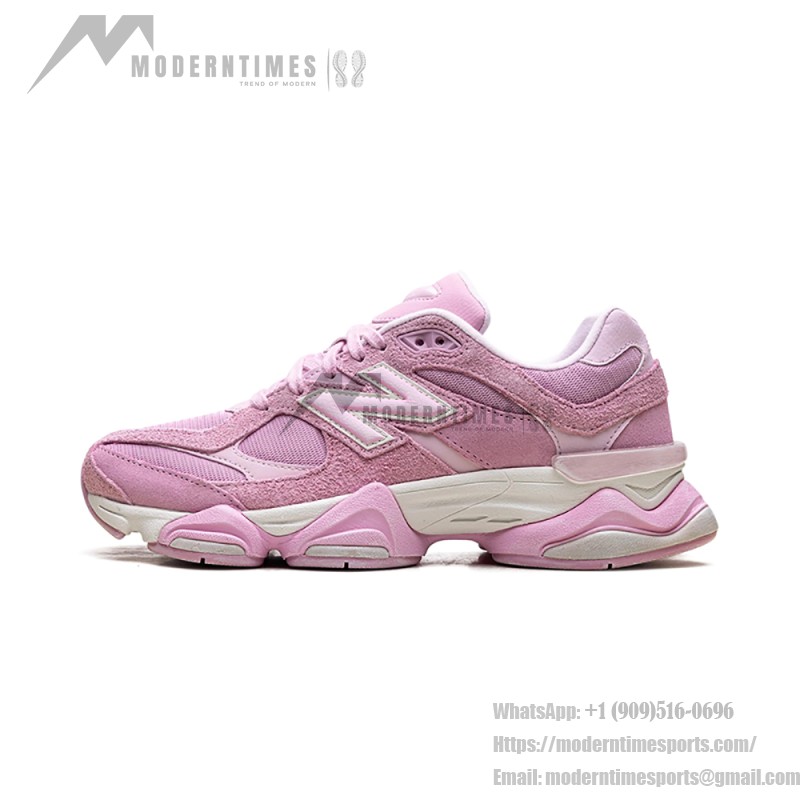 New Balance 9060 Pink Overdye U9060APP soft pink retro futuristic sneakers