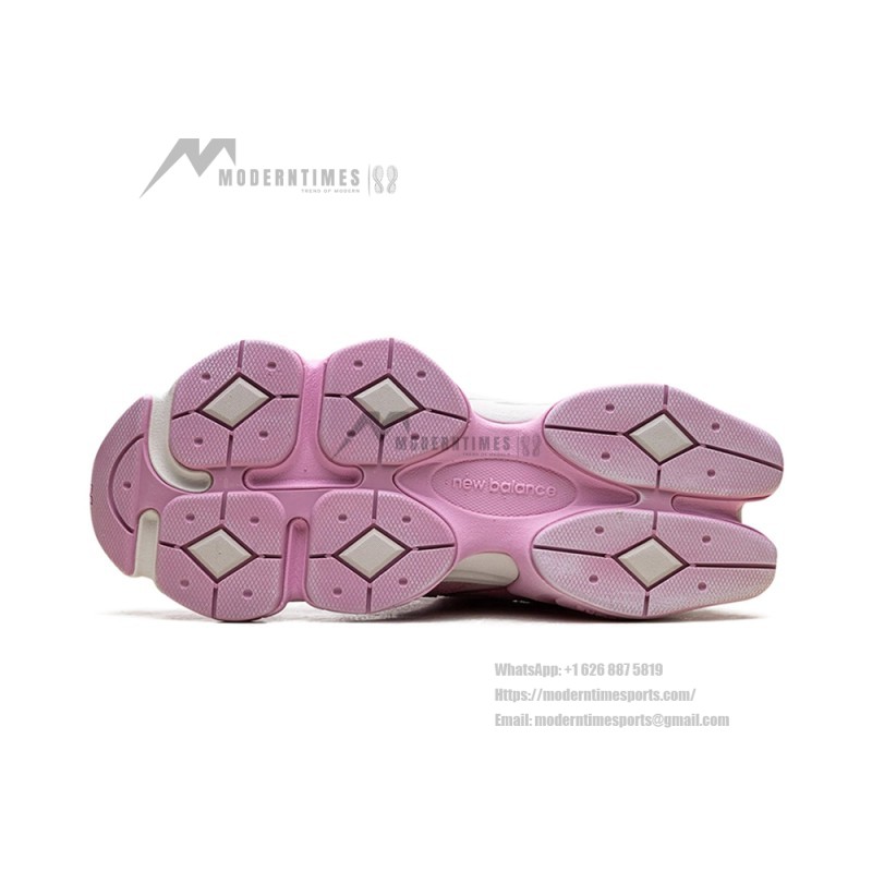 New Balance 9060 Pink Overdye U9060APP soft pink retro futuristic sneakers