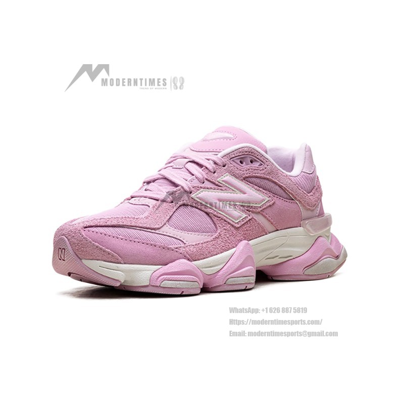 New Balance 9060 Pink Overdye U9060APP soft pink retro futuristic sneakers