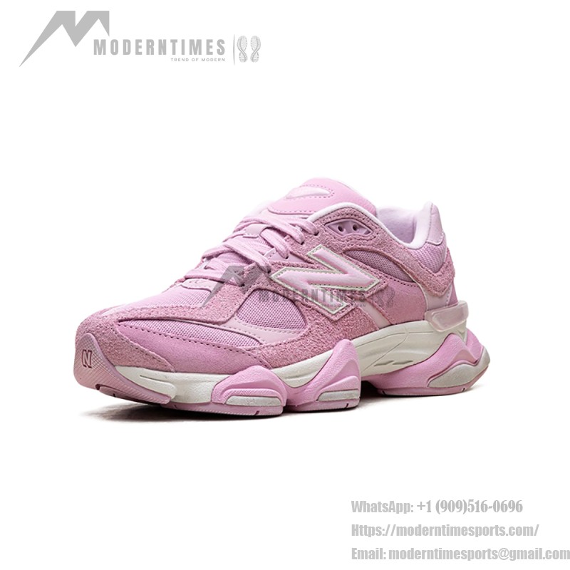New Balance 9060 Pink Overdye U9060APP soft pink retro futuristic sneakers