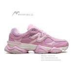 New Balance 9060 Pink Overdye U9060APP soft pink retro futuristic sneakers