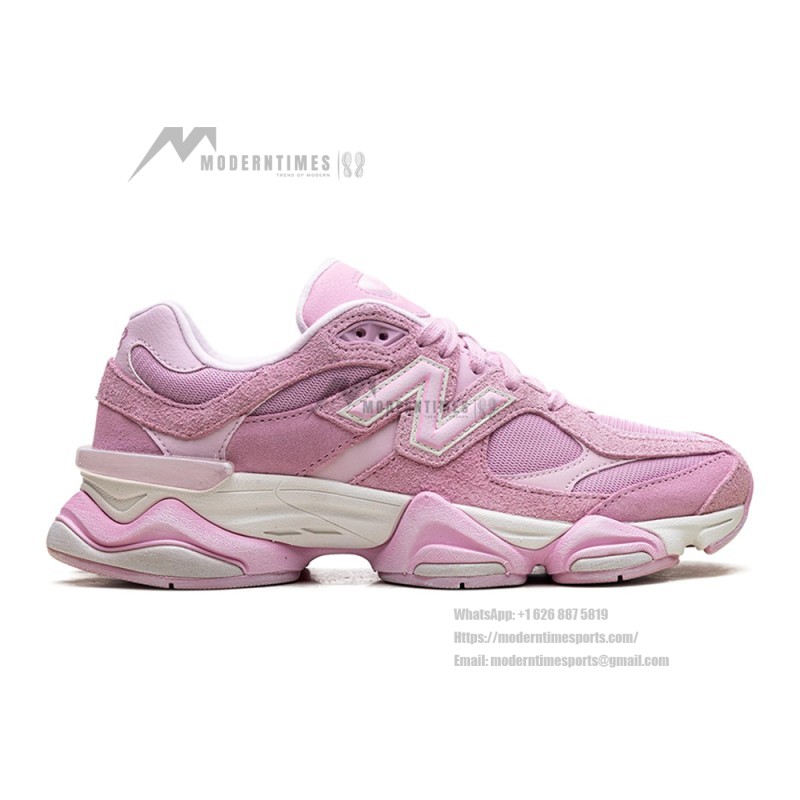 New Balance 9060 Pink Overdye U9060APP soft pink retro futuristic sneakers