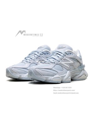 New Balance 9060 Sea Salt Oxford Blue U90607KM – Icy Blue Retro Futuristic Sneakers for Men and Women