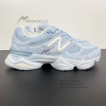 New Balance 9060 Sea Salt Oxford Blue U90607KM icy blue retro futuristic sneakers for men and women
