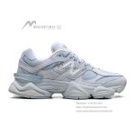 New Balance 9060 Sea Salt Oxford Blue U90607KM icy blue retro futuristic sneakers for men and women