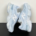 New Balance 9060 Sea Salt Oxford Blue U90607KM icy blue retro futuristic sneakers for men and women