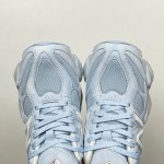 New Balance 9060 Sea Salt Oxford Blue U90607KM icy blue retro futuristic sneakers for men and women