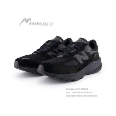 New Balance 990V6 U990BB6 Black Black – Unisex Premium Running & Lifestyle Shoes with FuelCell Cushioning
