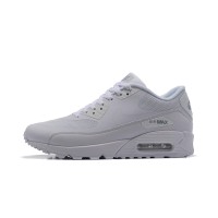 Nike Air Max 90 Ultra 2.0 Essential 875695-101 - Triple White Design | Lightweight Minimalist Sneaker