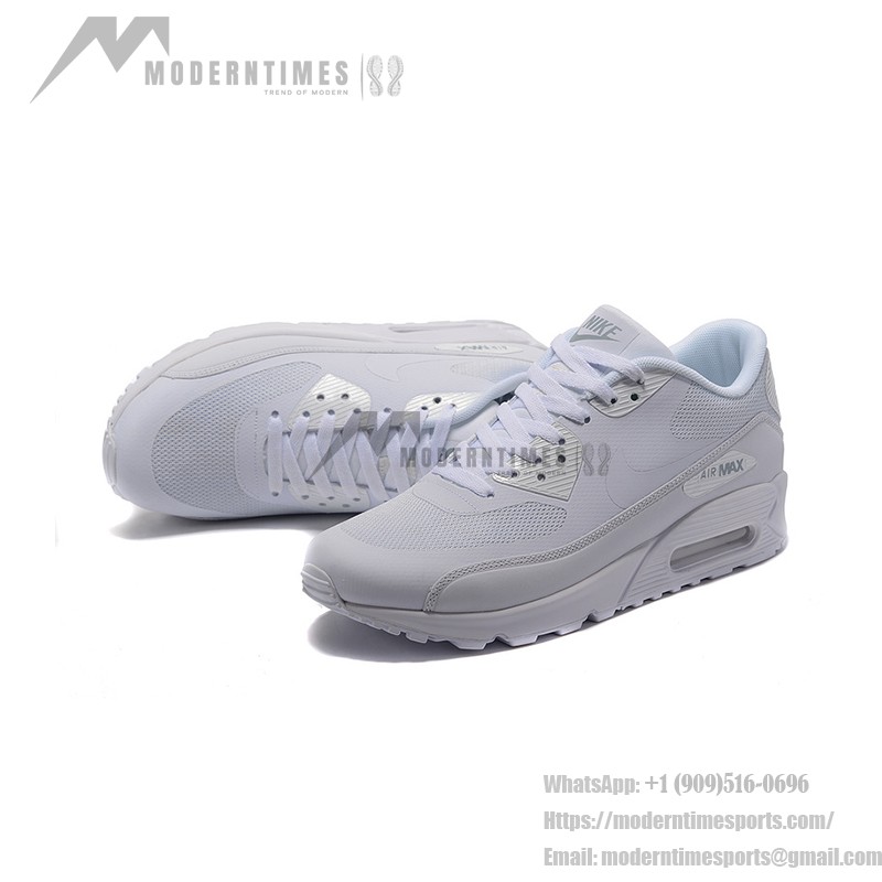 Nike Air Max 90 Ultra 2.0 - Clean Triple White Minimalist Sneaker