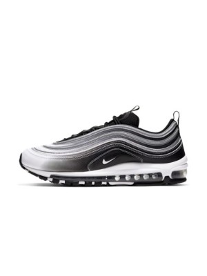 Nike Air Max 97 "Gradient Fade" 921826-016 - Sleek Black-to-White Gradient Sneakers with Iconic Air Cushioning