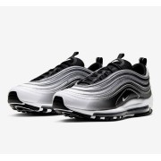 Nike Air Max 97 "Gradient Fade" 921826-016 - Sleek Black-to-White Gradient Sneakers with Iconic Air Cushioning